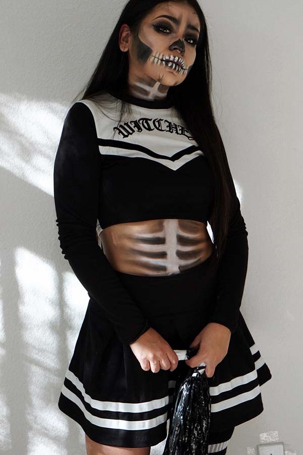 Skeleton Cheerleader Αποκριάτικη στολή