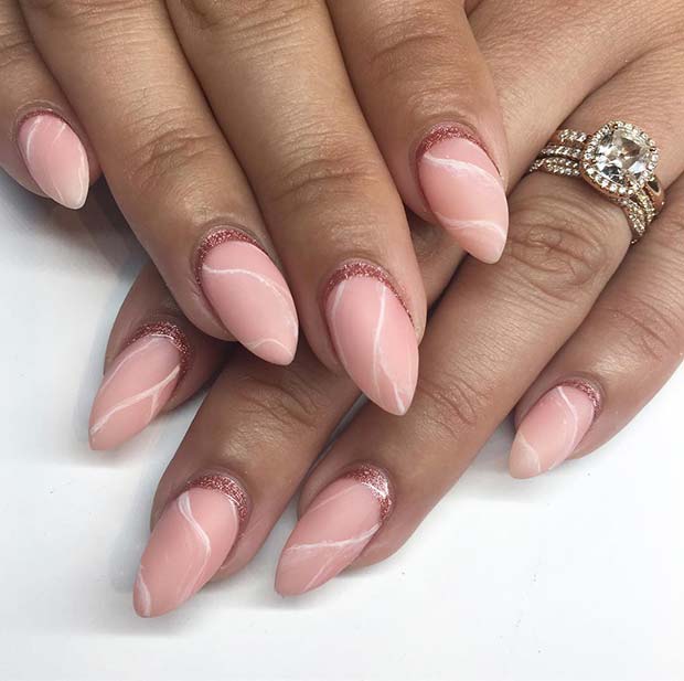 Ongles En Quartz Rose