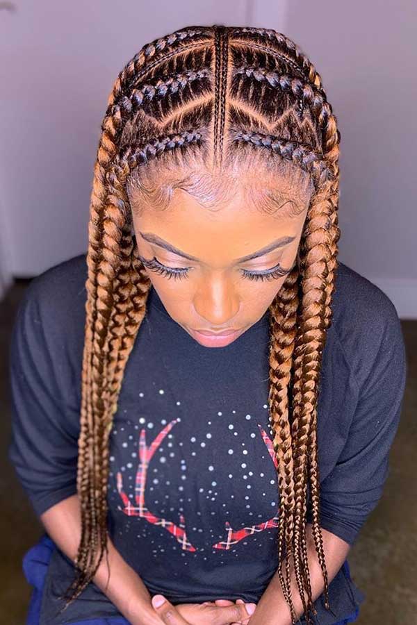 Style de tresses cornrow