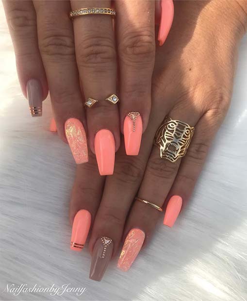 Statement Neon Nails for Summer