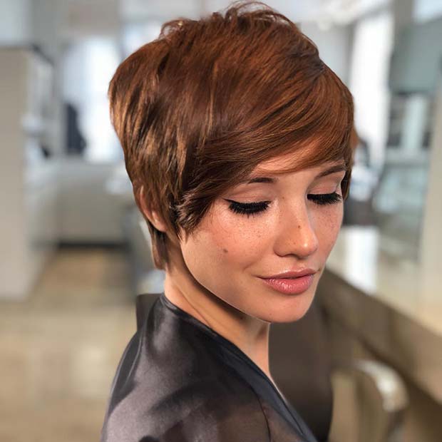 Χαριτωμένο Pixie Cut