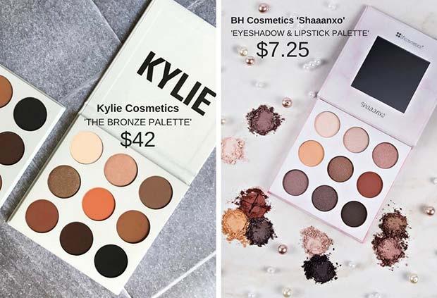 Kylie Cosmetics La Palette Bronze Dupe