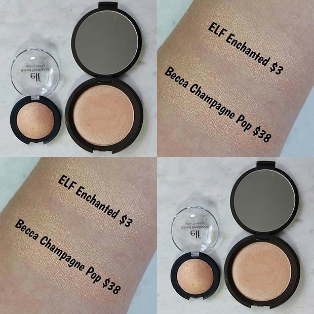 Becca Champagne Pop Dupe