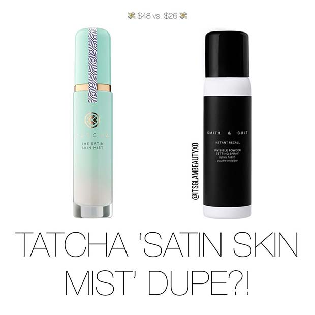 Tatcha Satin Skin Mist Dupe