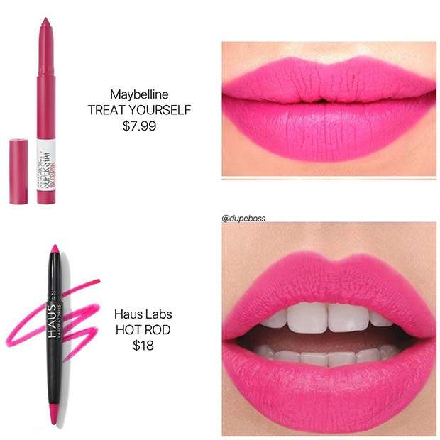 Haus Labs Lipstick Dupe