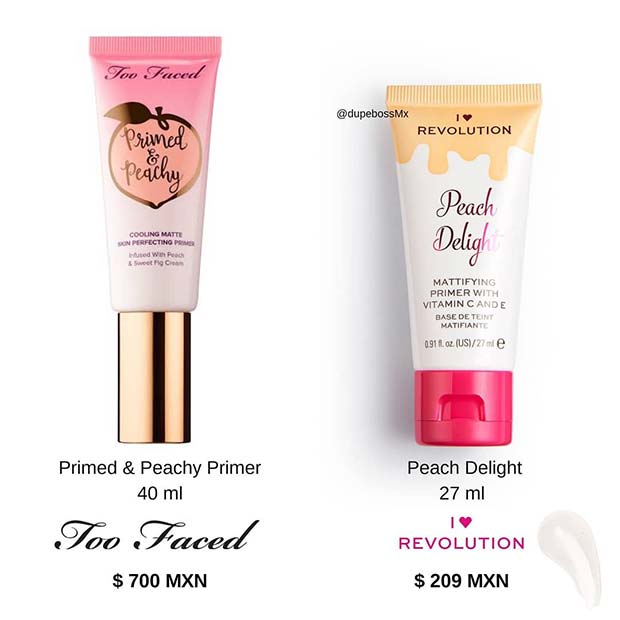 Too Faced Peachy Primer Dupe