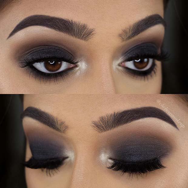 Μακιγιάζ Edgy Smokey Black Eye