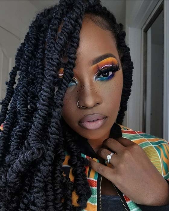 Jumbo Crochet Passion Twists