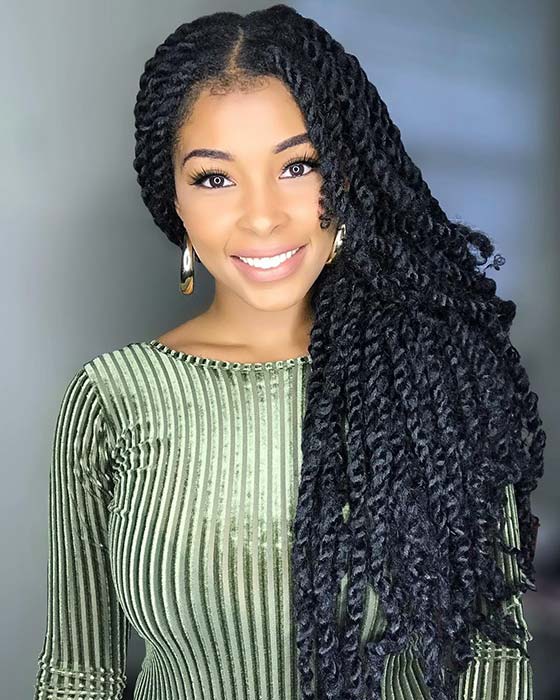 Long and Chunky Passion Twists