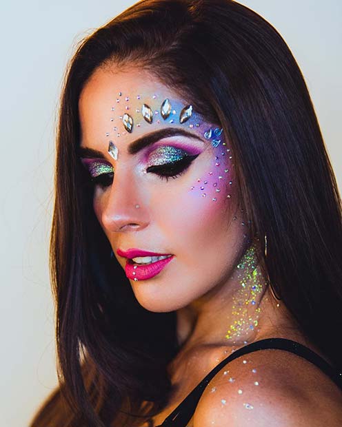 Μακιγιάζ Sparkly Mermaid