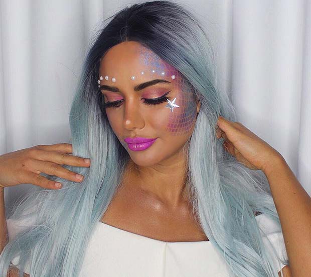 Maquillage Sirène Facile