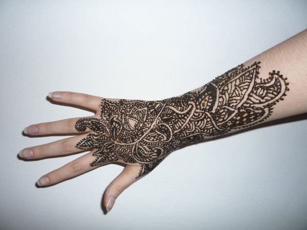 Edges Of Henna Pattern