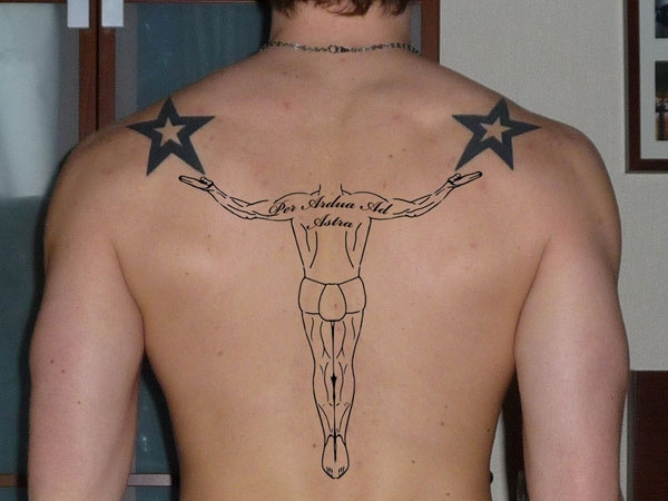 Headless Free Man Tattoo