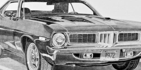 1972 Barracuda Graphite