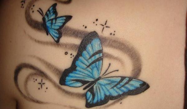 Tatouage Papillon Simple