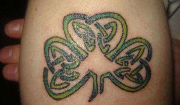 Celtic Clover Tattoo