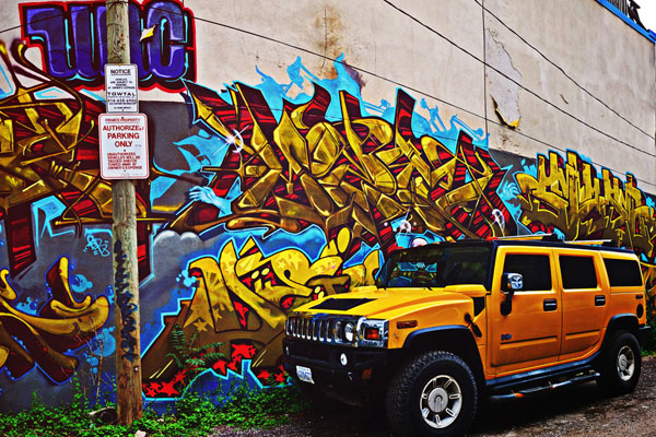 Hummer jaune