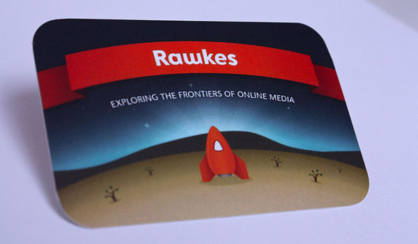 Επαγγελματική κάρτα Rawkes