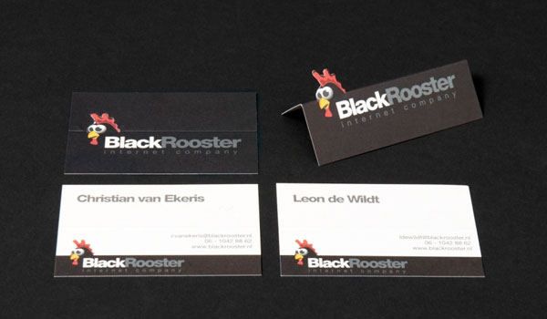 Μαύρο κόκορα επαγγελματικές κάρτες