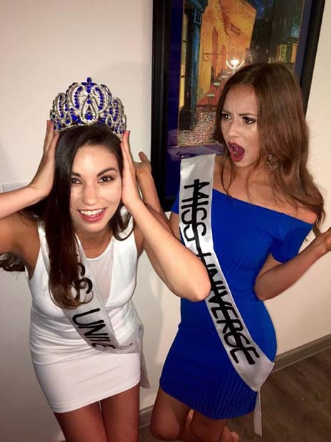 Miss Universe Scandal BFF Ιδέα αποκριών κοστουμιών