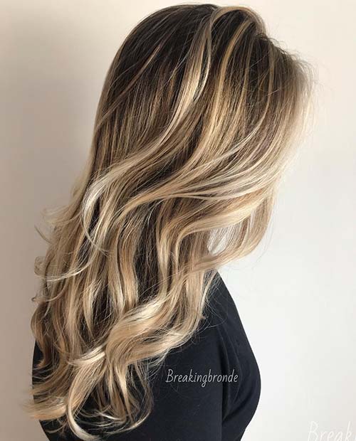 Glam Blonde Hair Hair Idea