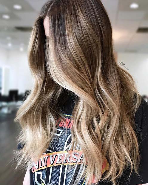 Blonde Balayage Highlights