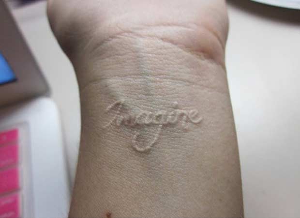 Λευκό μελάνι Imagine Tattoo