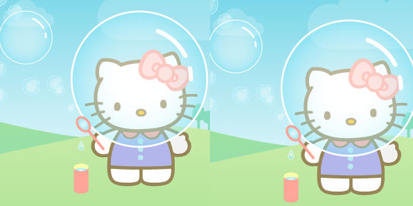 Hello Kitty Junkie Bubbles Ταπετσαρία iPhone