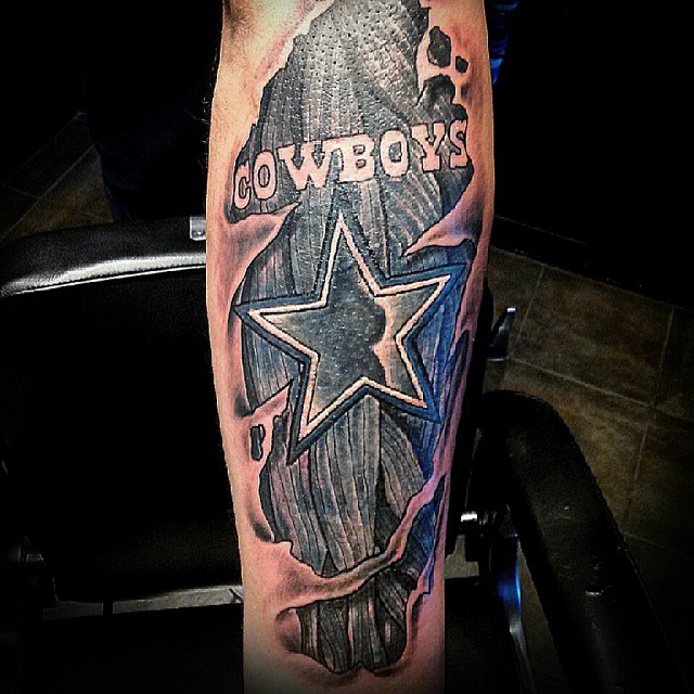 Le tatouage des cowboys de Dallas