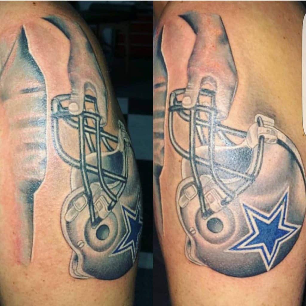 Le tatouage des cow-boys de Dallas True Grips
