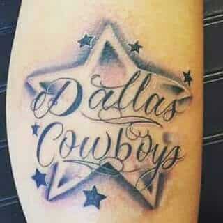 DC4L Dallas Cowboys Tatouage