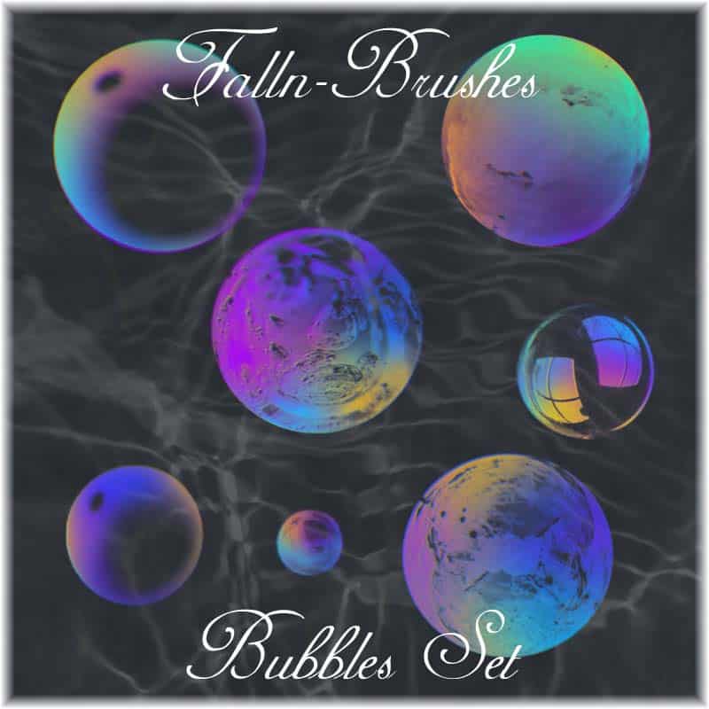 Bubbles Set pinceaux photoshop gratuits