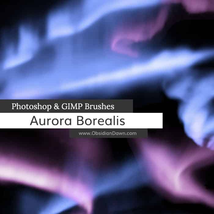 Pinceaux Aurora Borealis Pinceaux Photoshop gratuits