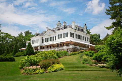 Le mont, l'ancienne maison d'Edith Wharton à Lenox, Massachusetts