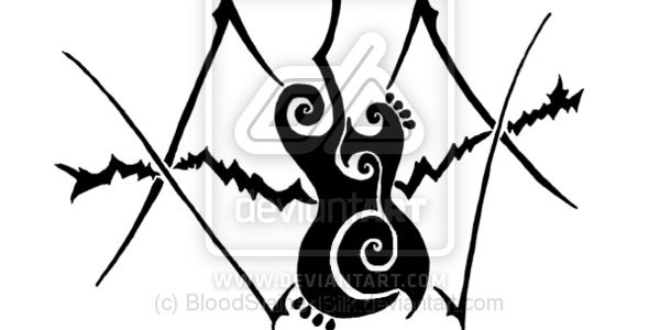 Tatouage tribal guitare 2