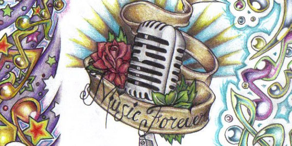 Flash de tatouage - musique