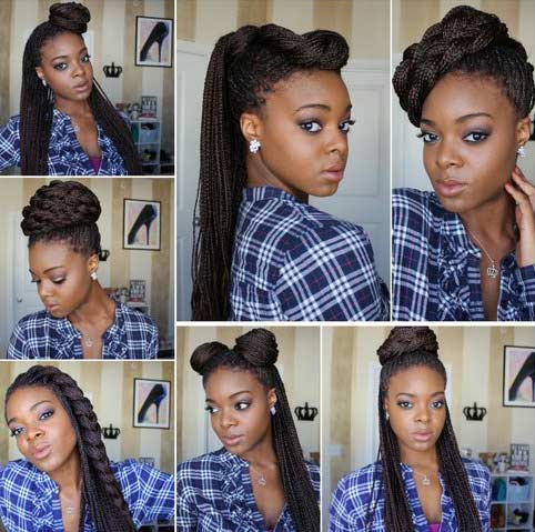 Τρόποι για να στυλ Micro Braids