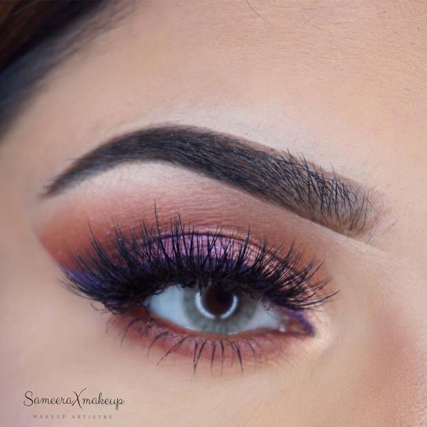 Idée de maquillage des yeux pour les yeux bleus