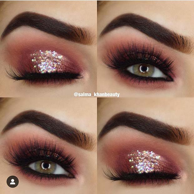 Glitz and Glamour Smokey Eyes