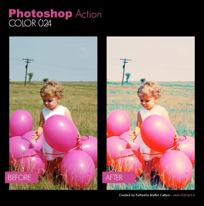 Couleur O24 Photoshop Action