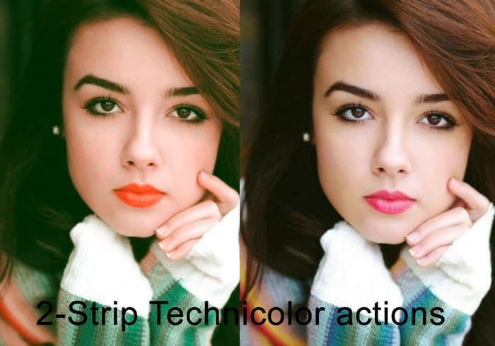 2-bandes-technicolor-photoshop-actions