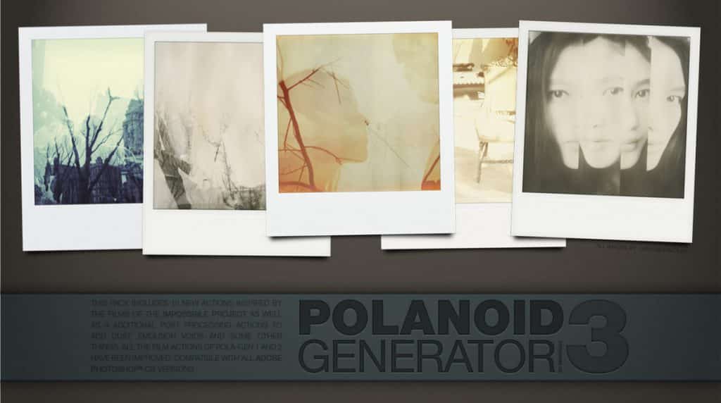 Δράση Polaroid Generator Photoshop