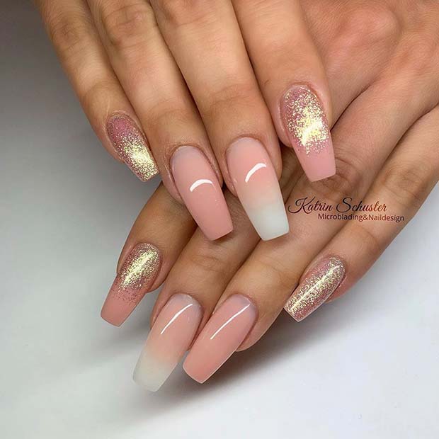 Κομψά Baby Boomer Nails