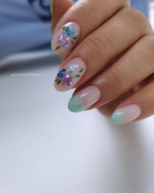 Jolie et unique Pastel Mani