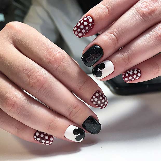 Ongles Disney Mignons