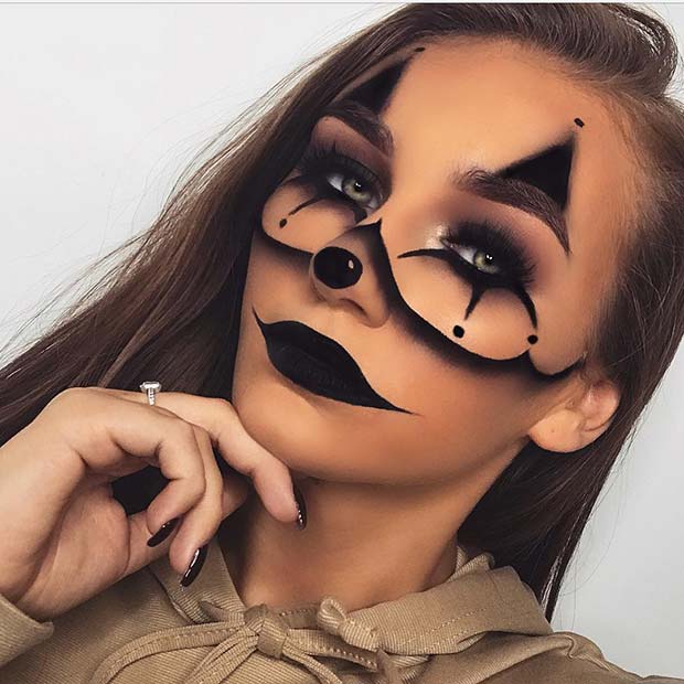 Idée de maquillage de clown facile