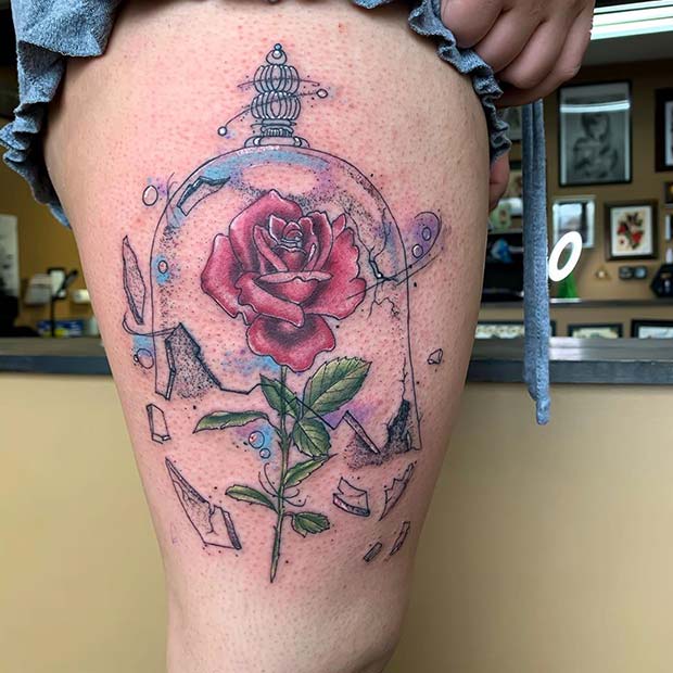 Beau tatouage inspiré de Disney