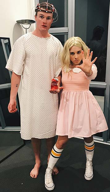 Costume d'Halloween pour couples Stranger Things