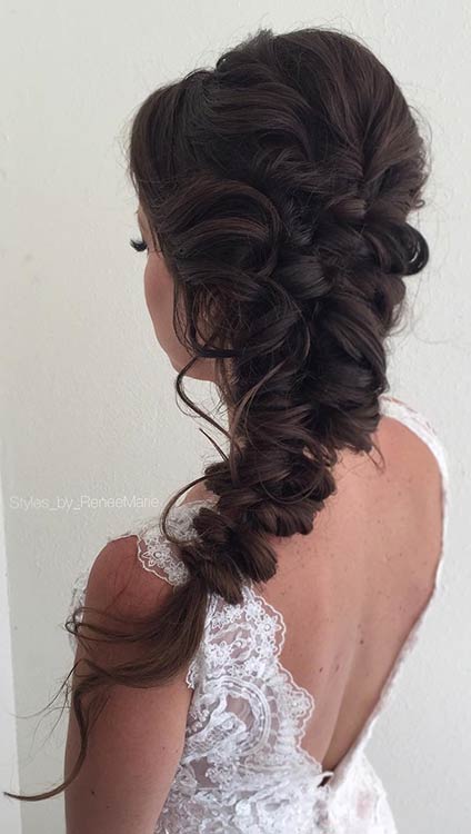 Κομψό Boho Hairstyle for Prom