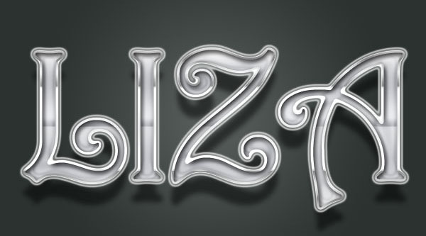 Σχεδιασμός Cool Lord-Chrome Text Effect